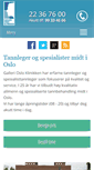 Mobile Screenshot of galleriosloklinikken.no